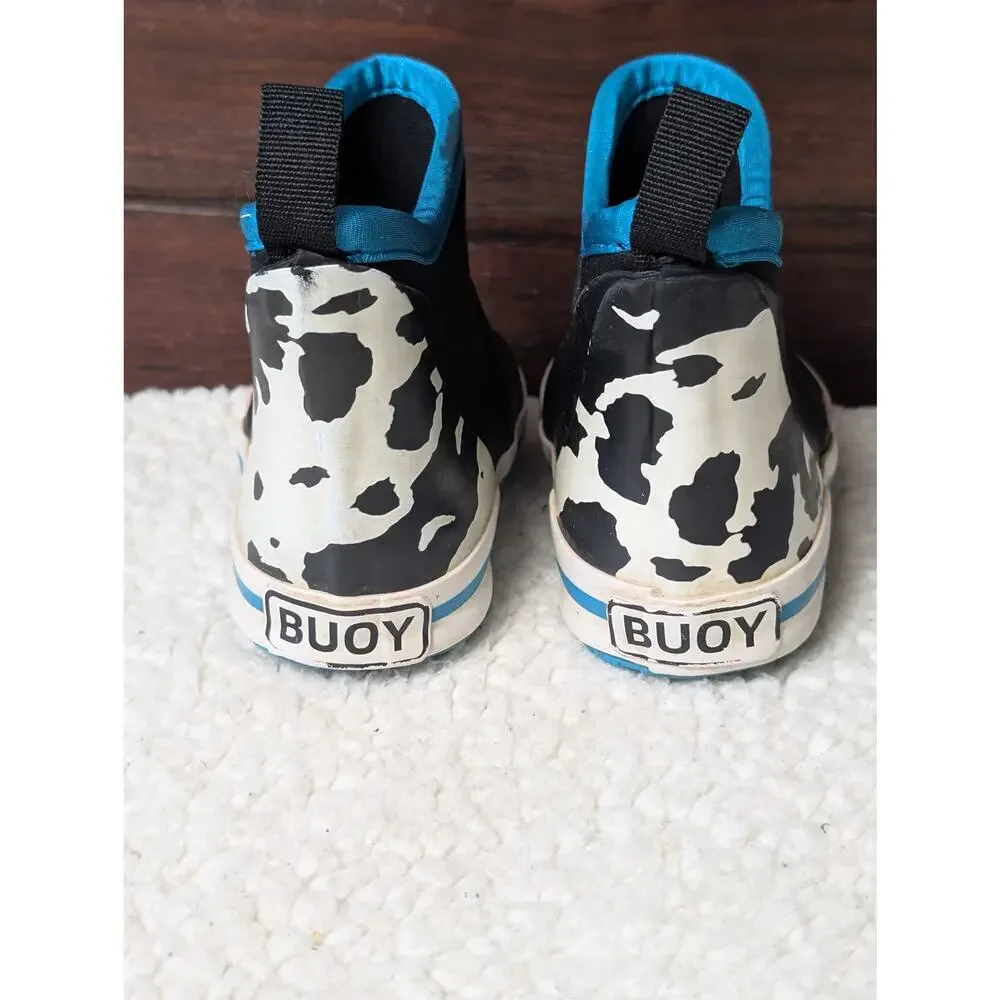 Buoy Toddler, Ankle Black Cow Boots 9